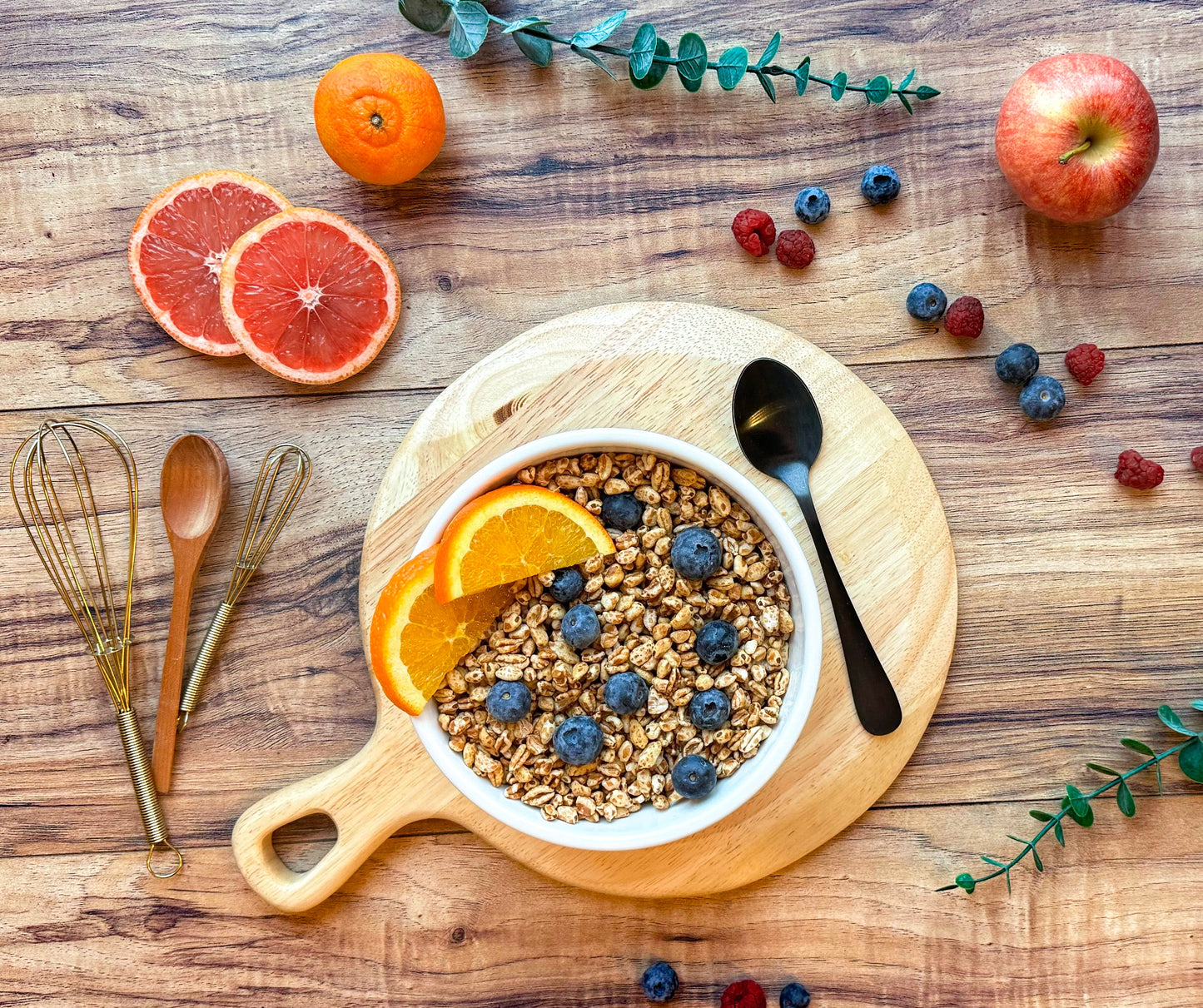 Whole Grain Puffed Cereal