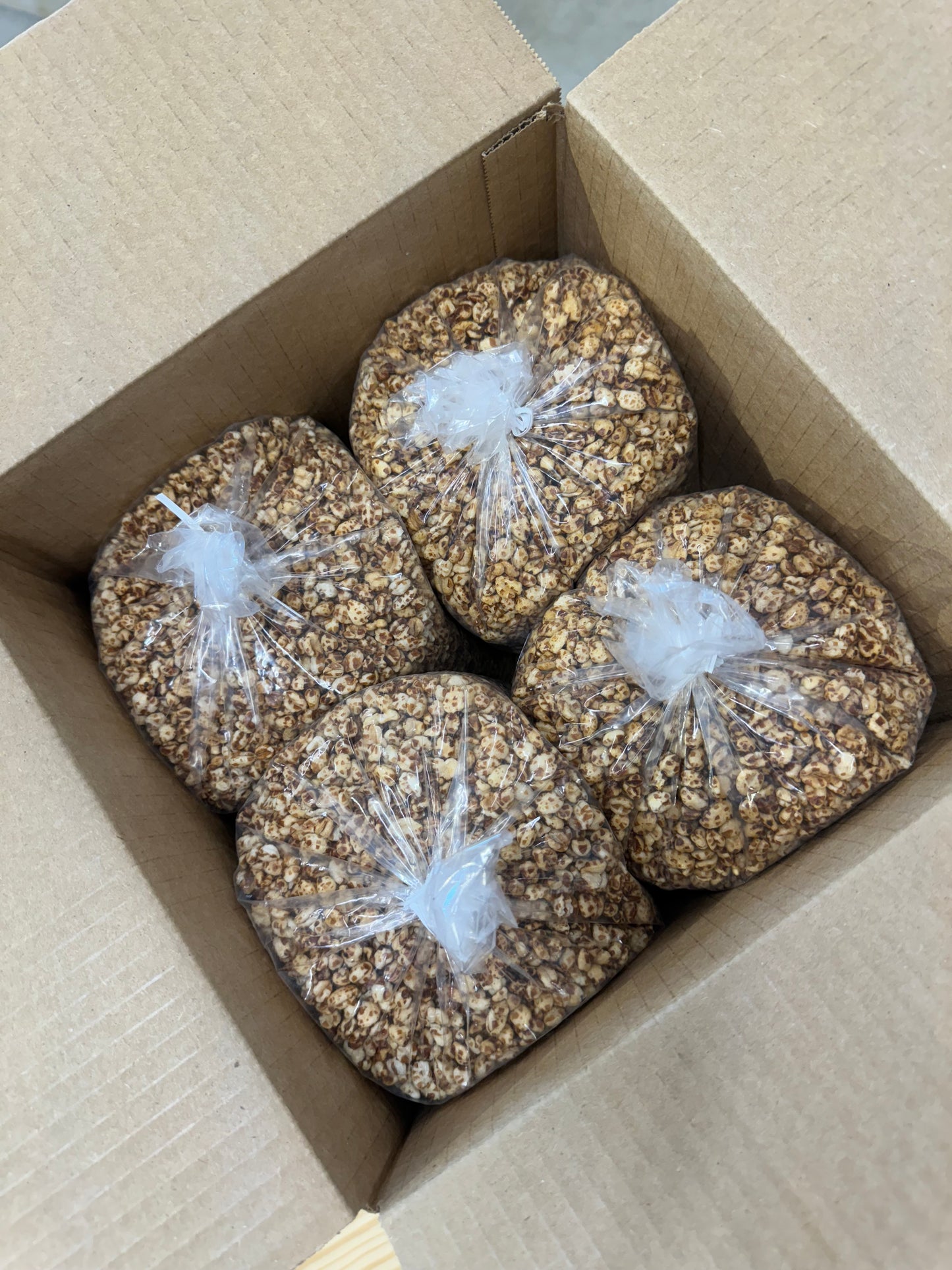 Honey/Maple Puffed Einkorn cereal 1 Lb  (4 Pk)