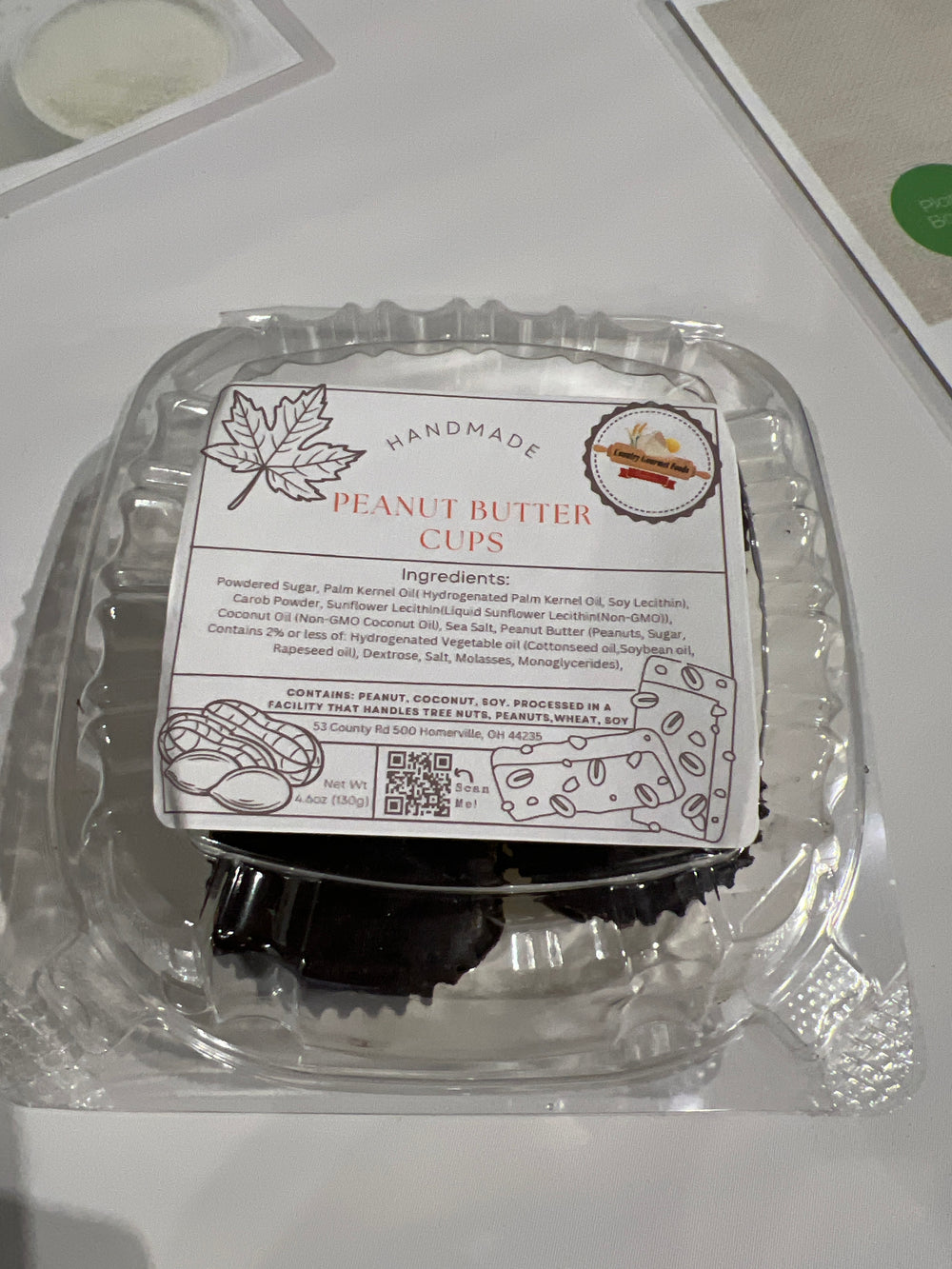 Carob Peanut Butter Cups