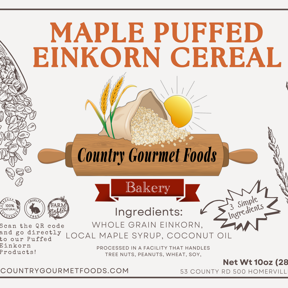 
                  
                    Maple Puffed Einkorn Cereal
                  
                